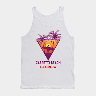 Cabretta Beach Georgia Tank Top